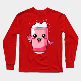 Soft drink cute T-Shirt cute giri Long Sleeve T-Shirt